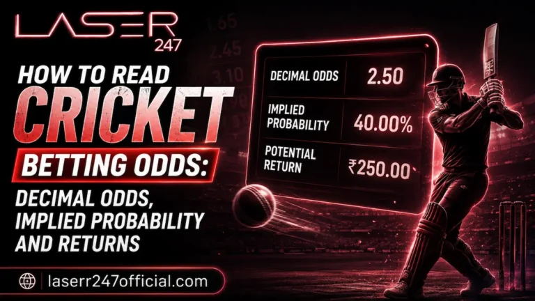 How to read cricket betting odds